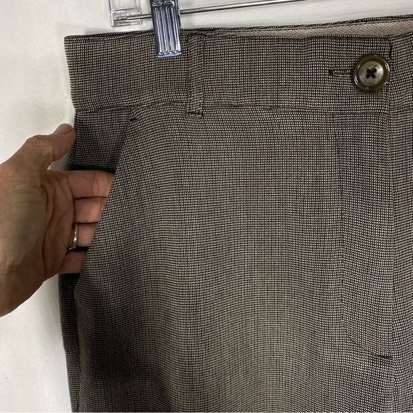 Laura Scott Women’s Comfort Waist Houndstooth Career Pants - Picture 3 of 8